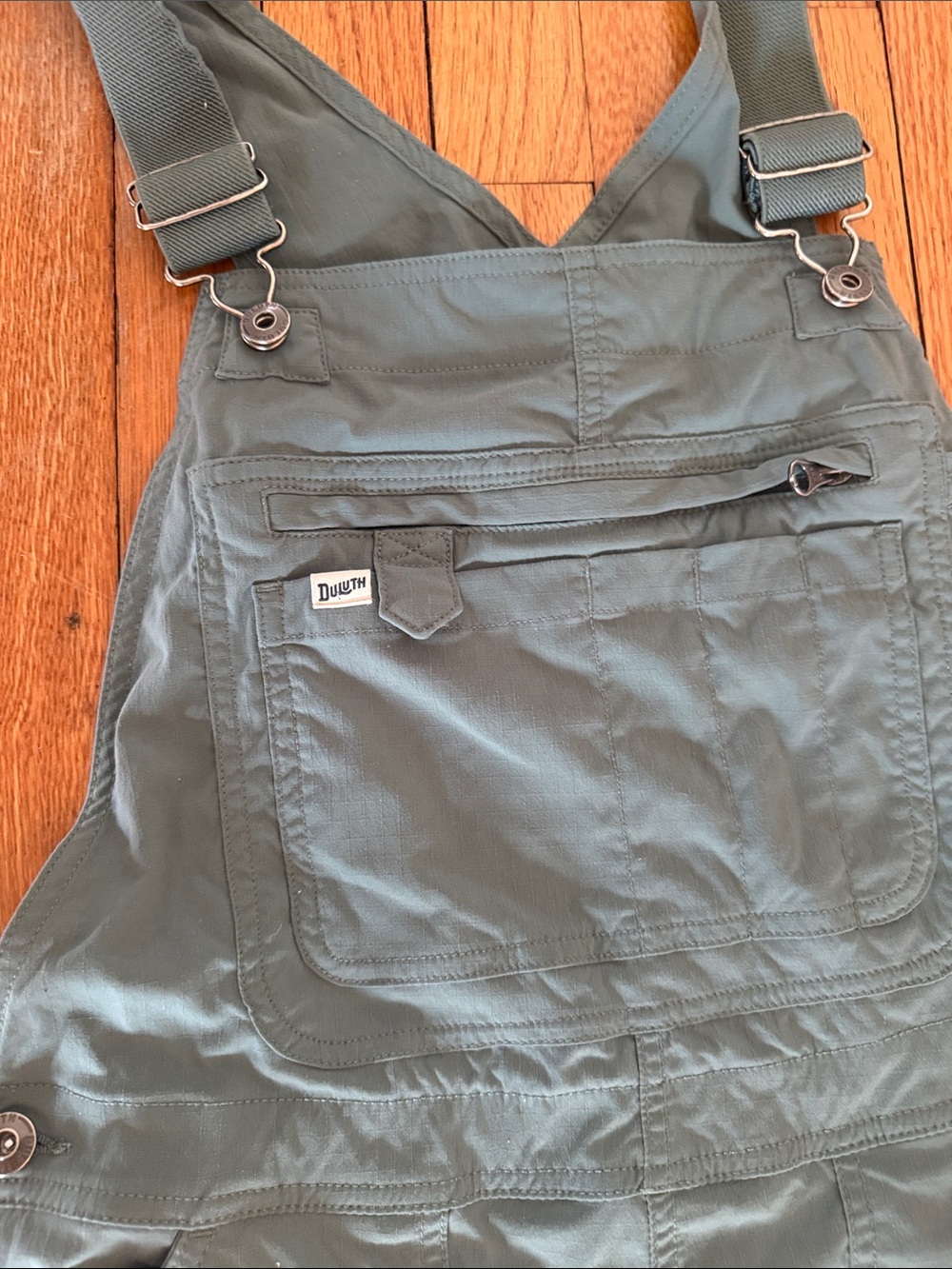 Women's Heirloom Gardening Bib Overalls Sz. M 29 - Picture 4 of 10